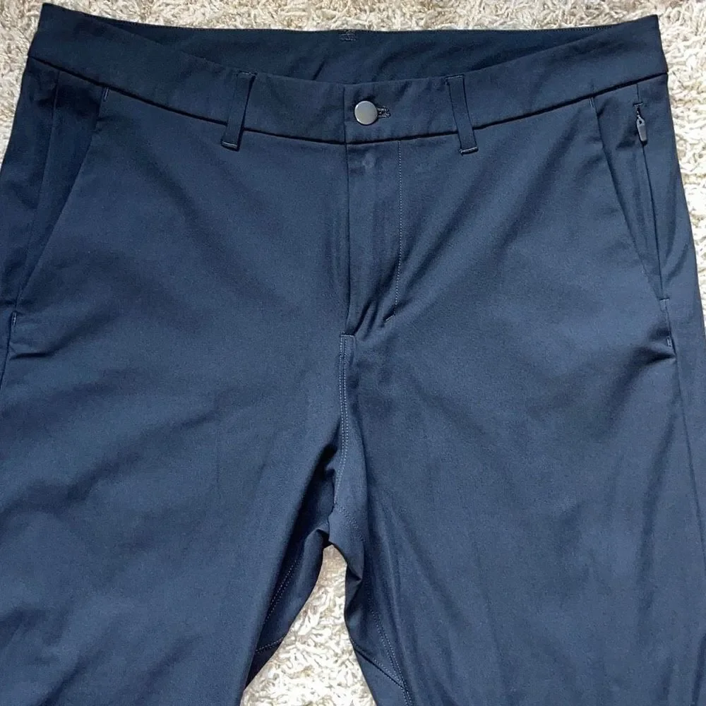 Lululemon Mens Commission Pants Mens 34 Gray Tactical Utility Athleisure Yoga Hi